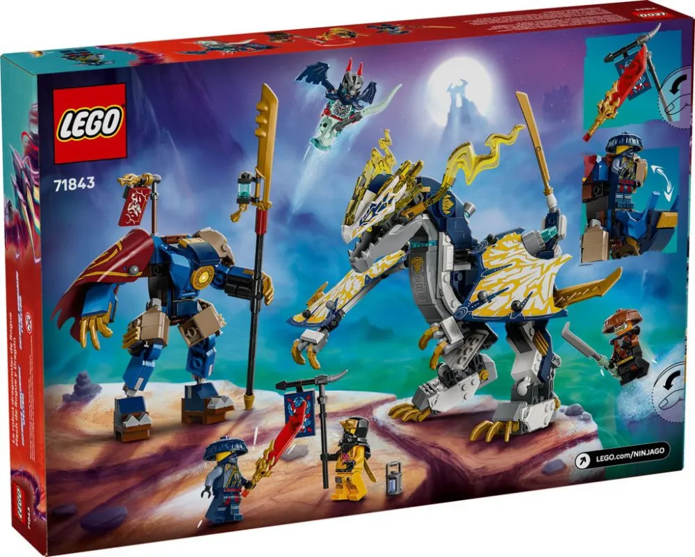 NINJAGO® 71843 Rogue og den robotiske dragerytter