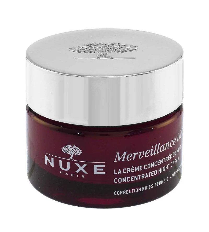 Merveillance Lift opstrammende natcreme til korrektion af rynker 50 ml