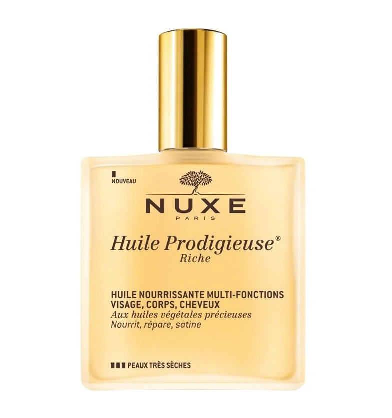 Huile Prodigieuse Riche multifunktionel tør olie til meget tør hud 100 ml