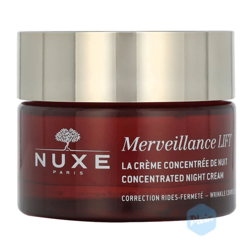 Merveillance Lift opstrammende natcreme til korrektion af rynker 50 ml