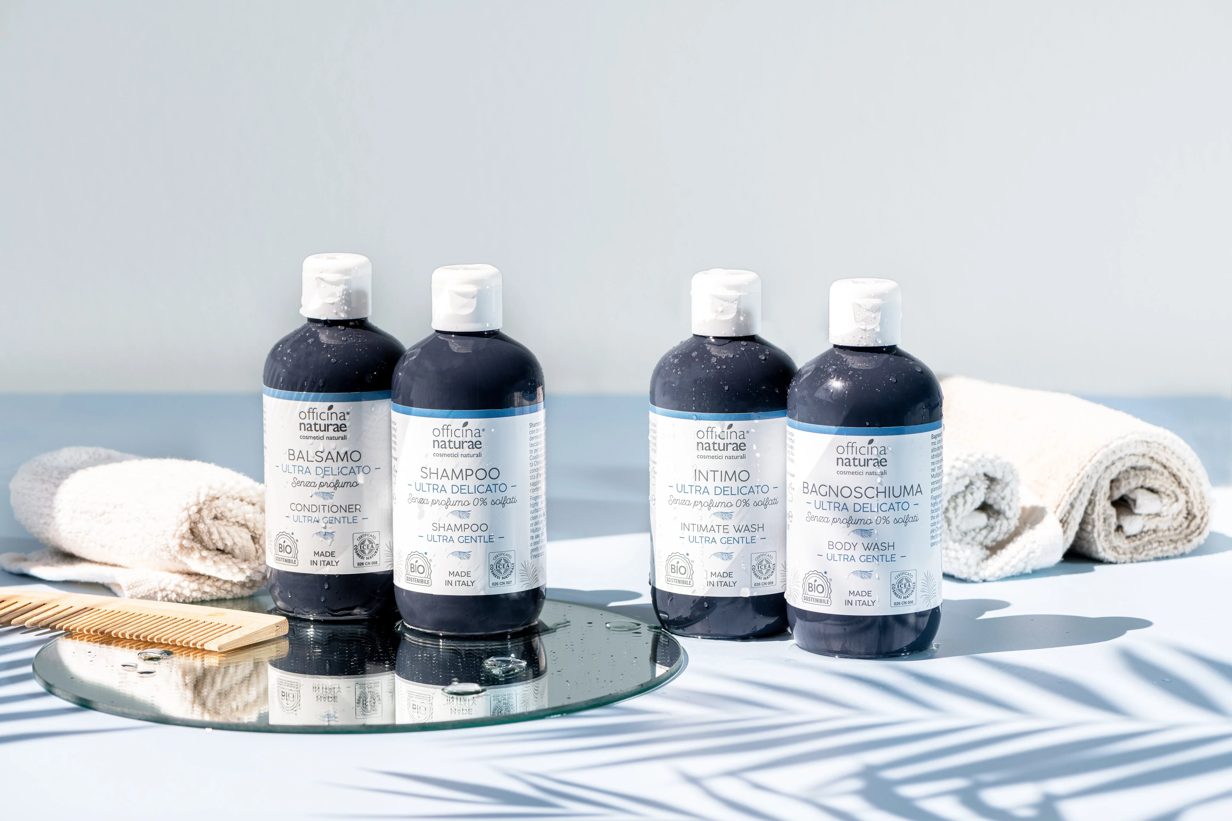 Officina Naturae Hårbalsam til meget følsom hovedbund Ultra Delicato (250 ml) - også velegnet til personer med MCS