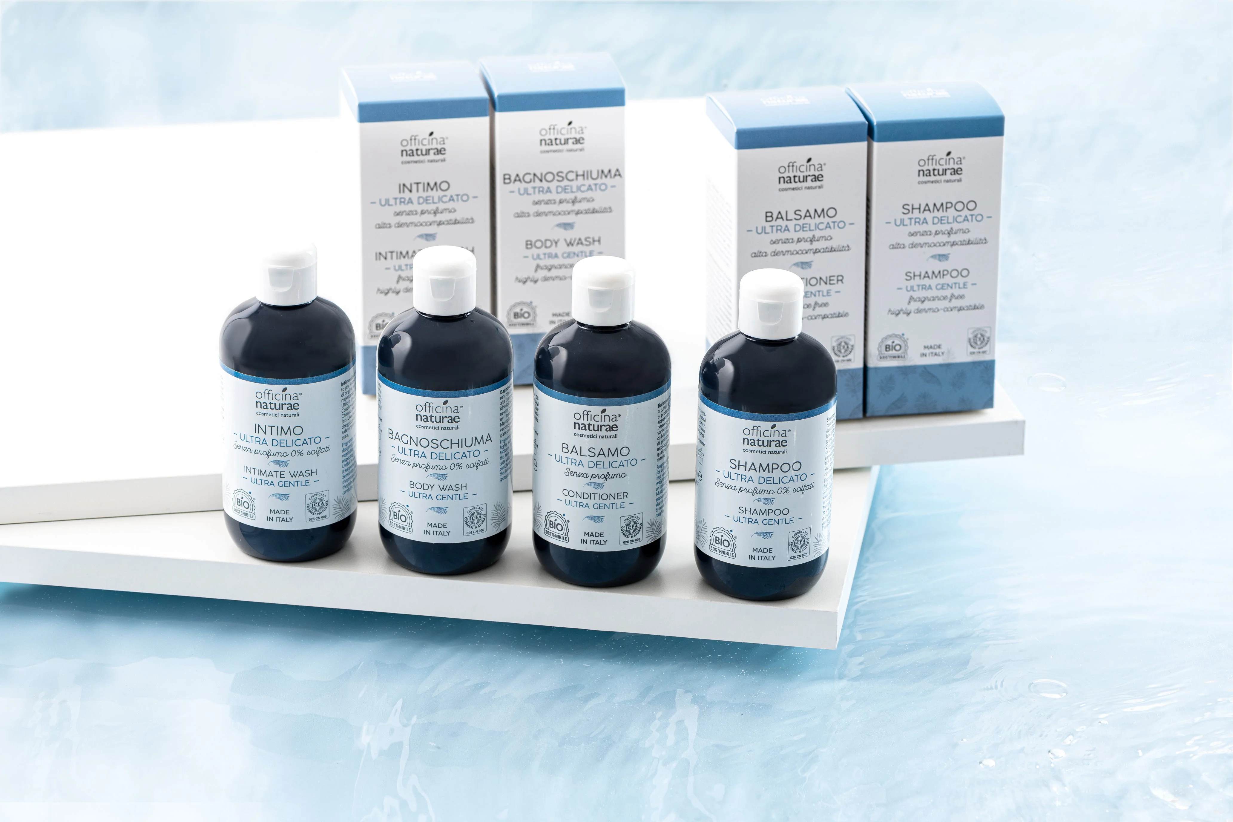 Officina Naturae Hårbalsam til meget følsom hovedbund Ultra Delicato (250 ml) - også velegnet til personer med MCS