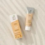 Officina Naturae Ansigtssolcreme SPF 50 - opstrammende (30 ml) - til alle hudtyper