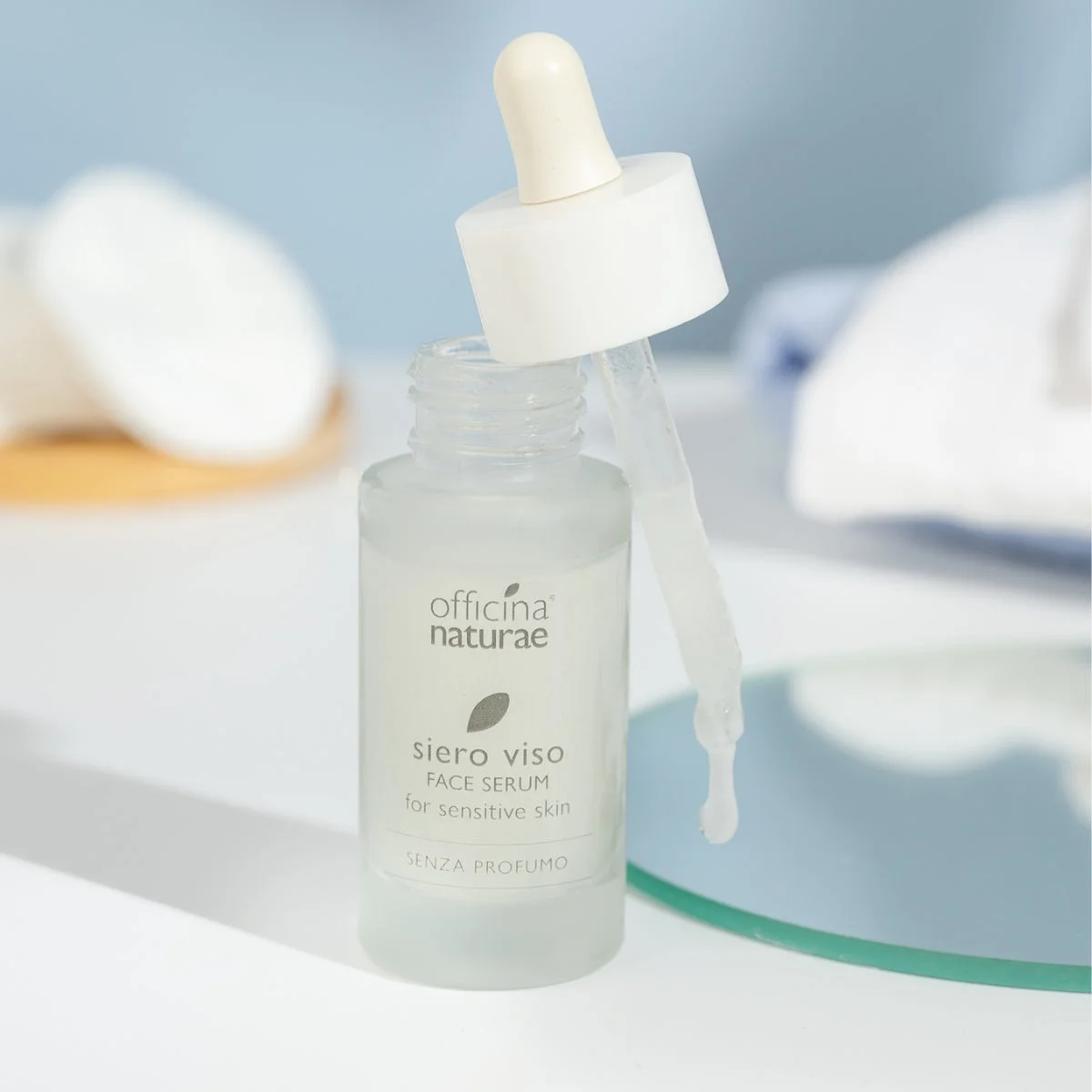 Officina Naturae Ansigtsserum til sensitiv hud (30 ml) - beroliger reaktiv hud