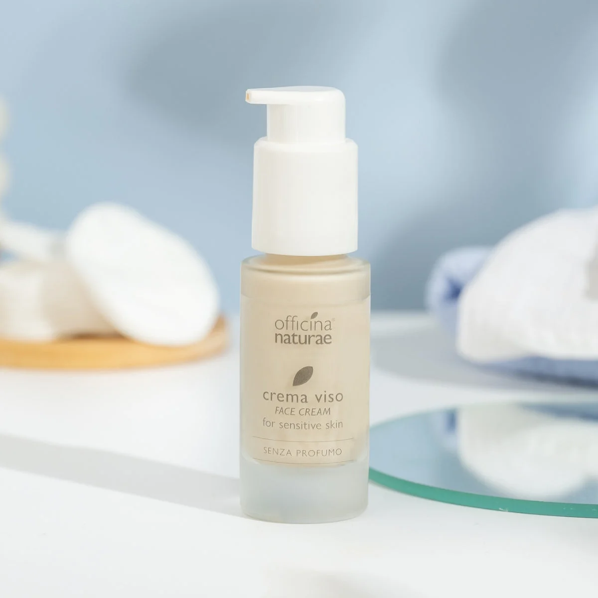 Officina Naturae Ansigtscreme til sensitiv hud (30 ml) - beroliger reaktiv hud