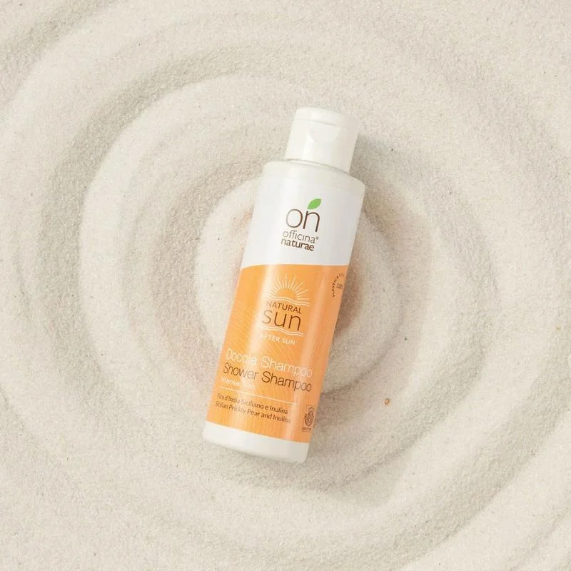 Officina Naturae Brusegel og shampoo efter solbadning (150 ml) - med vanilje- og kokosduft