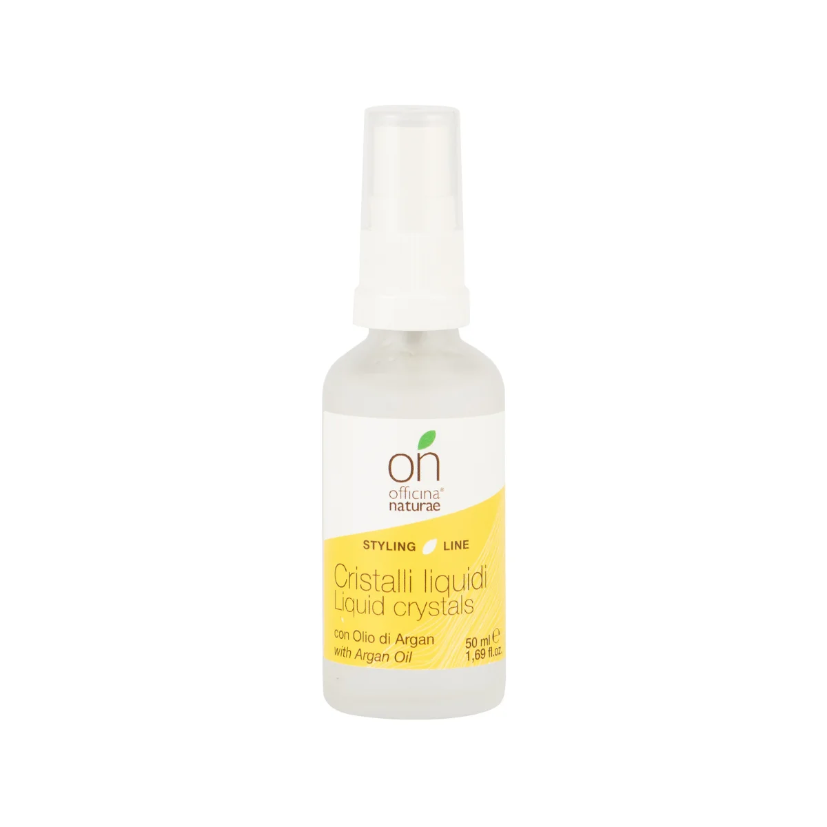 Officina Naturae Flydende krystaller til glansfuldt og silkeblødt hår (50 ml) - eliminerer spaltede spidser og krus