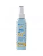 laSaponaria Solbeskyttelseslotion til børn og følsom hud SPF 50 BIO (125 ml)