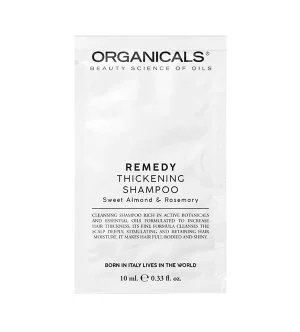 Organicals REMEDY Thickening Shampoo Sød mandel & rosmarin styrkende shampoo til fint hår