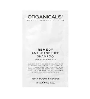 Organicals REMEDY Anti-Dandruff Shampoo Mango & Mandarin rensende shampoo mod skæl