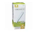 Organyc Tamponer med applikator Regular (16 stk.) - 100% biobomuld, 2 dråber