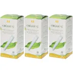 Organyc Tamponer med applikator Regular (16 stk.) - 100% biobomuld, 2 dråber