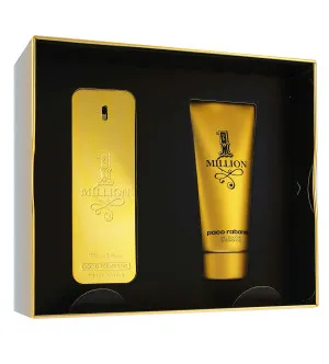 Paco Rabanne 1 Million gavesæt til mænd eau de toilette 100 ml + shower gel 100 ml