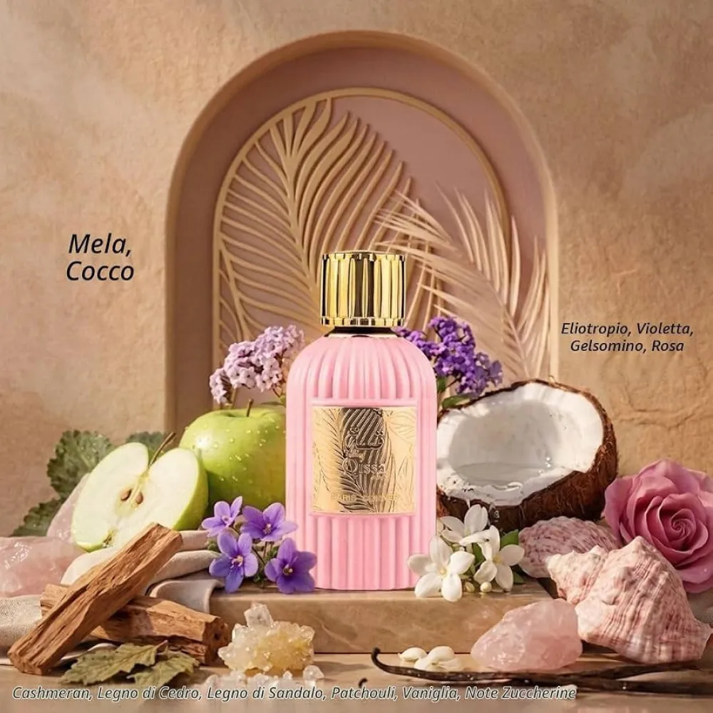 Qissa Pink parfumeret vand til kvinder 100 ml