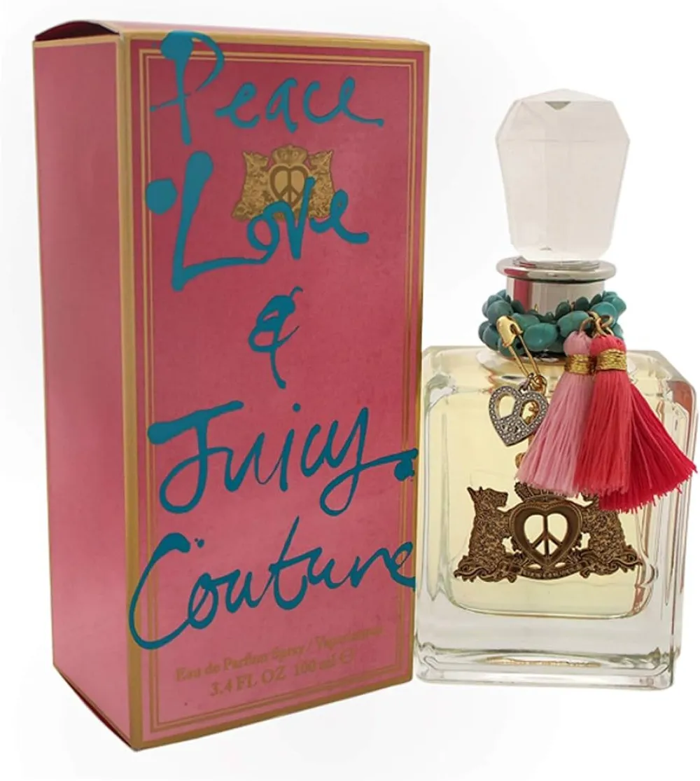 Peace, Love and Juicy Couture Eau de Parfum til kvinder 100 ml