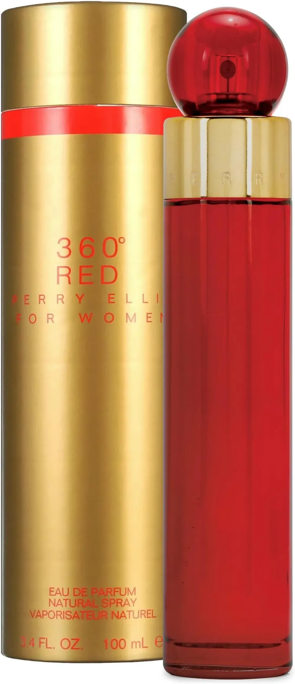 360° Red For Women eau de toilette til kvinder 100 ml