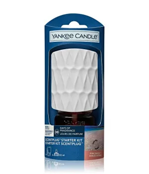 Yankee Candle ScentPlug Organic Pattern elektrisk diffuser til stikkontakt og refill Pink Sands