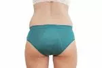 Pinke Welle Menstruationstrusser Azure Bikini - Medium - Medium og let menstruation (L)