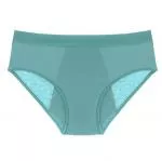 Pinke Welle Menstruationstrusser Azure Bikini - Medium - Medium og let menstruation (XL)