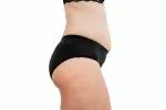 Pinke Welle Menstruationstrusser Black Bikini - Medium Black - htr. og let menstruation (M)