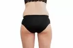 Pinke Welle Menstruationstrusser Black Bikini - Medium Black - htr. og let menstruation (M)