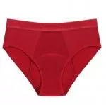 Pinke Welle Menstruationstrusser Bikini Red - Medium - 100 dages returpolitik og let menstruation (L)