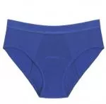 Pinke Welle Menstruationstrusser Bikini Blå - Medium Blå - htr. og let menstruation (L)
