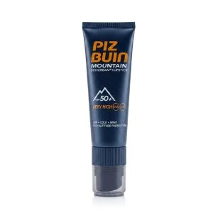 Piz Buin Mountain 2-i-1 (solcreme + læbepomade) SPF 50+