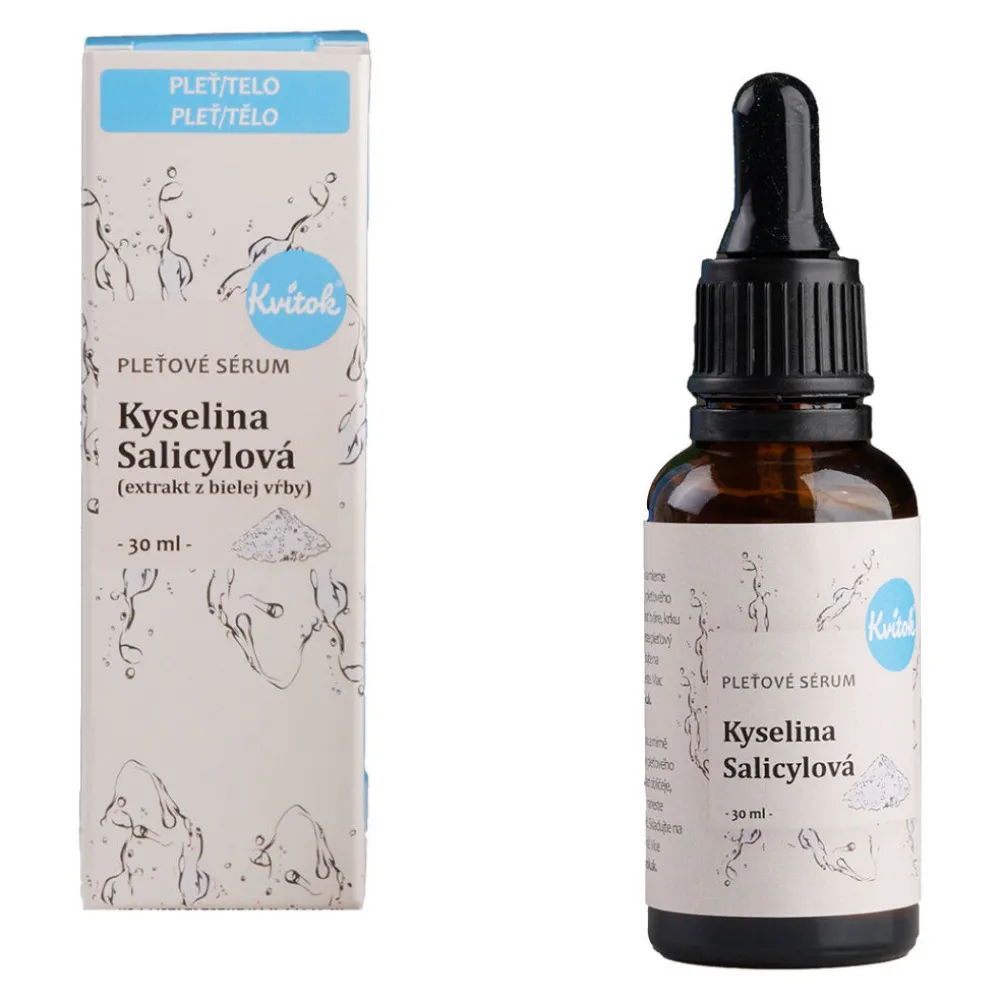 Kvitok Facial Serum - Salicylic Acid (30 ml) - hjælper problematisk hud