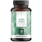Naturtreu Treasure for veins - rutin & comfrey, 120 kapsler