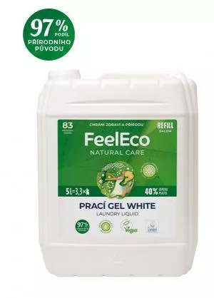 FeelEco Vaskegel hvid 5L