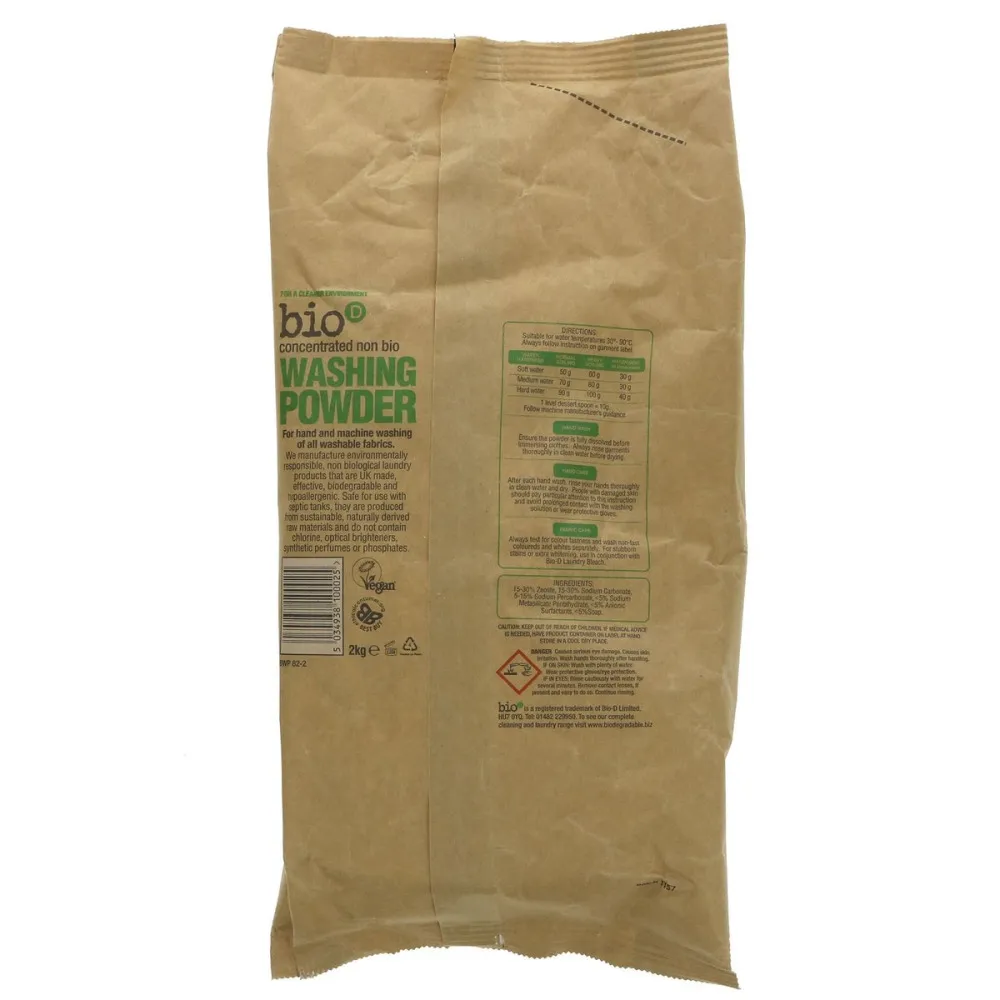 Bio-D Hypoallergen vaskepulver (2 kg)