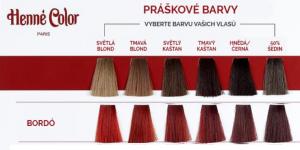 Pulver hårfarve 100g Bordeaux