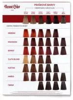Henné Color Premium vegetabilsk pulver hårfarve 100g Chestnut
