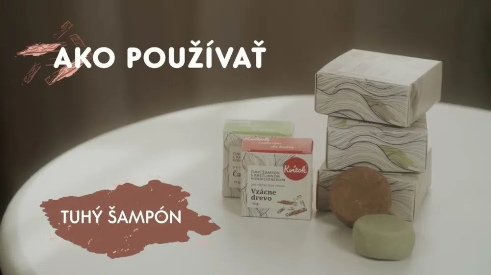Kvitok Præbiotisk fast shampoo med anti-pollution beskyttelse Dandruff Control - 50 g