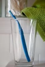 Preserve Tandbørste (ultrablød) - grøn - fremstillet af genbrugte yoghurtbægre