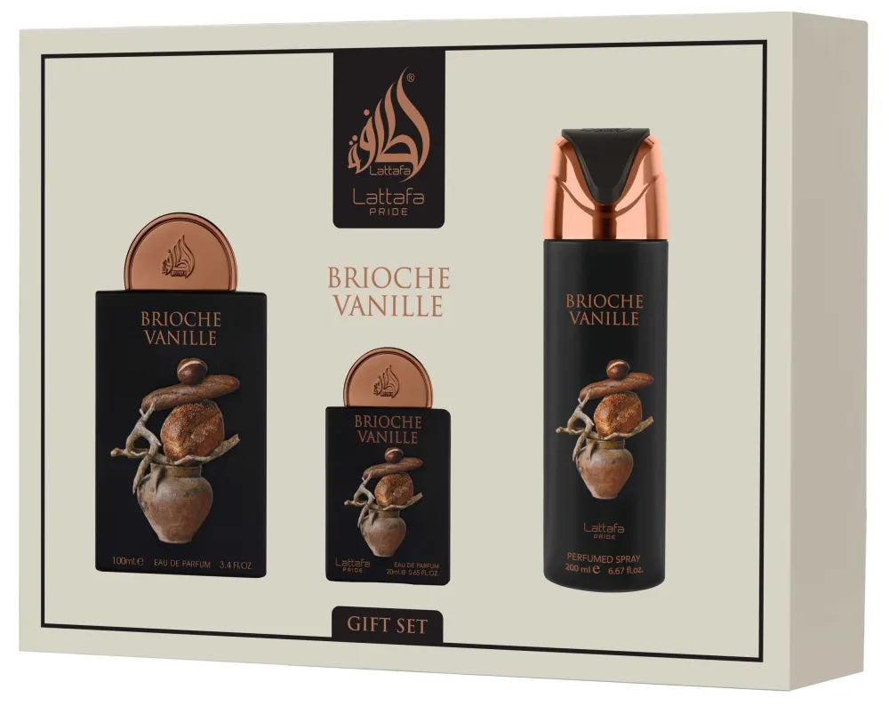 Pride Brioche Vanille EDP 100 ml + EDP 20 ml + DEO spray 200 ml UNISEX 1 ks