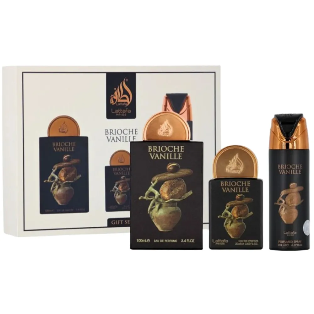 Pride Brioche Vanille EDP 100 ml + EDP 20 ml + DEO spray 200 ml UNISEX 1 ks