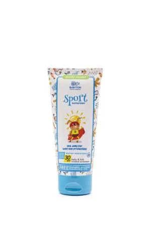 Babyton Naturlig solcreme SPORT 100 ml SPF 30