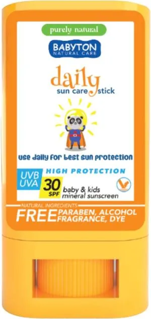 Babyton Naturlig solcreme i en stick 20 g
