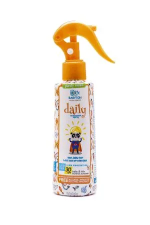 Babyton Naturlig spray-solcreme 200 ml SPF 30