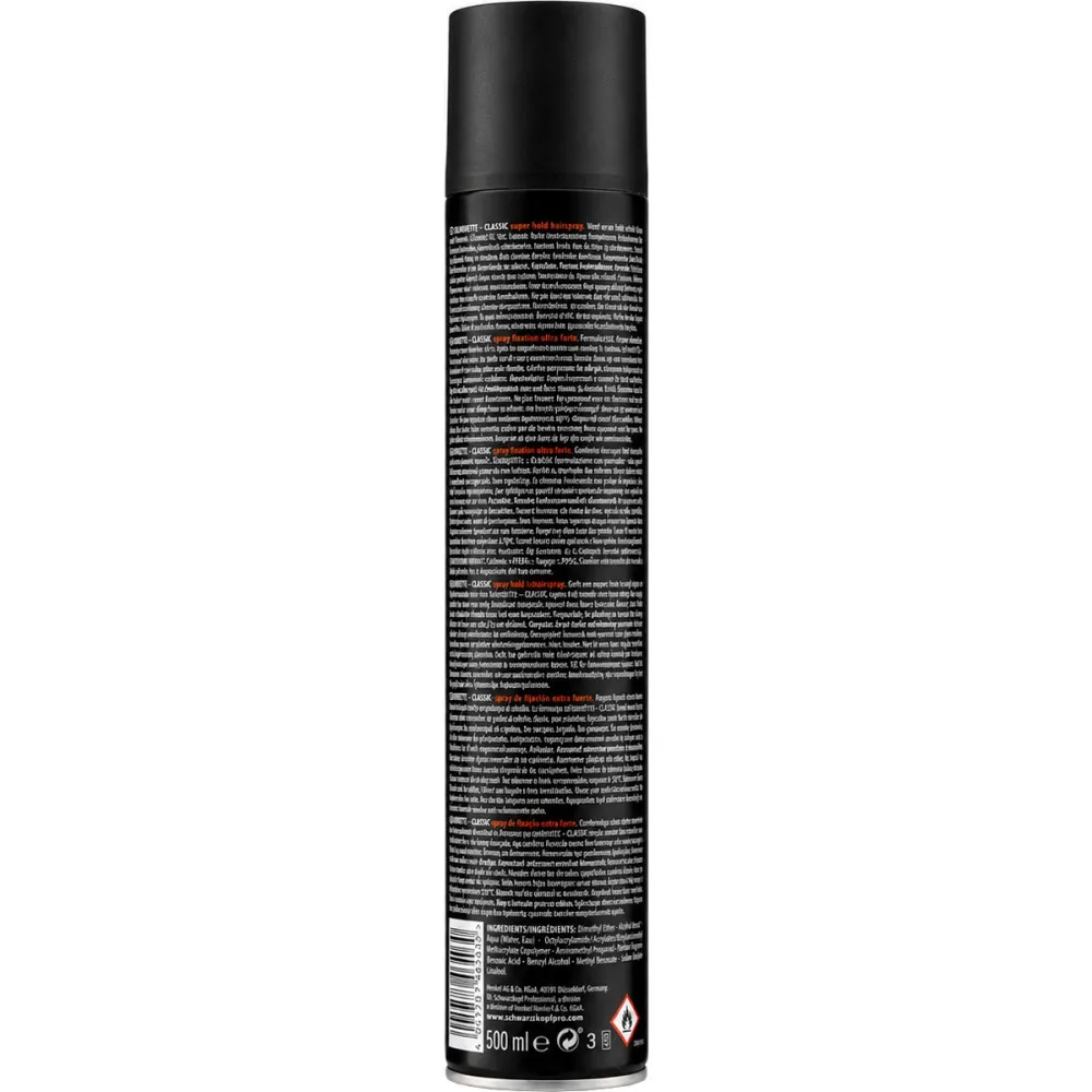 Professional Silhouette Super Hold Spray hårspray med superstærkt hold 500 ml