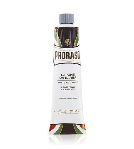 Blue barbersæbe med fugtgivende effekt i tube 150 ml