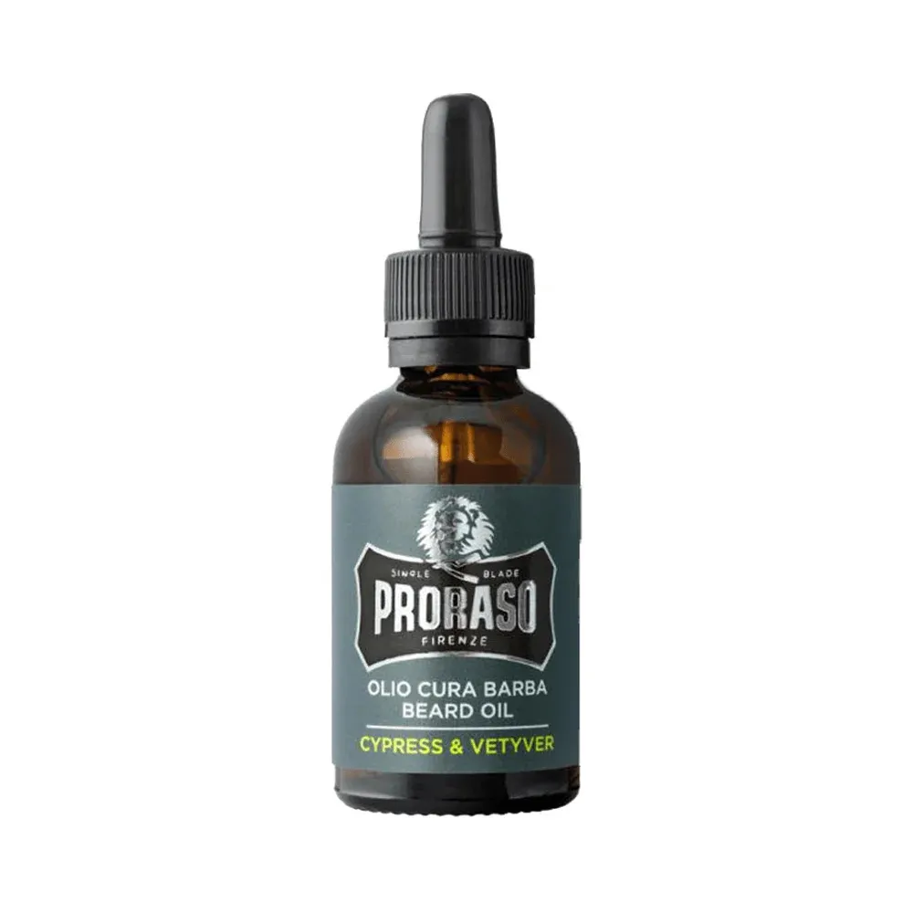 Cypress & Vetyver skægolie 30 ml