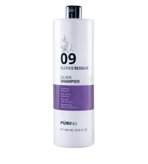 PURING 09 BlondeResolve Silver Shampoo neutraliserende shampoo til blond, gråt og afbleget hår