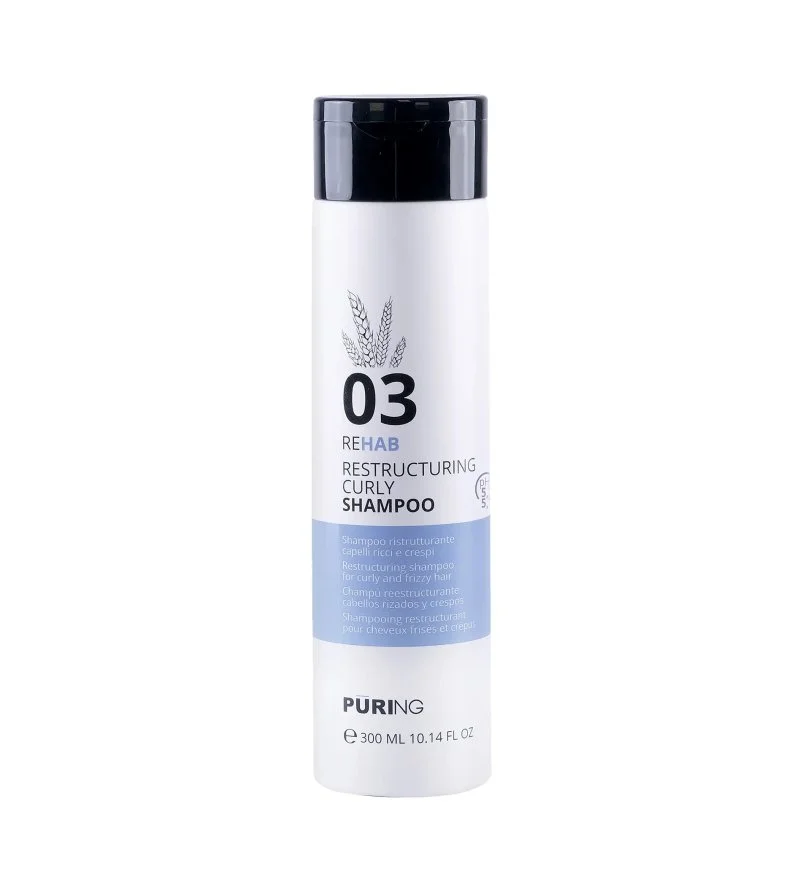 03 Rehab Restructuring Curly Shampoo restrukturerende shampoo til krøllet og kruset hår 300 ml