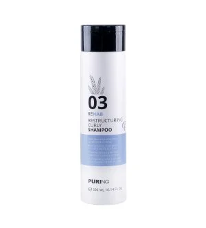 PURING 03 Rehab Restructuring Curly Shampoo restrukturerende shampoo til krøllet og kruset hår