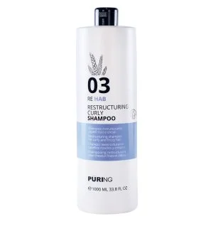 PURING 03 Rehab Restructuring Curly Shampoo restrukturerende shampoo til krøllet og kruset hår