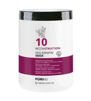PURING 10 Reconstruction Veg-Keratin Mask regenererende hårmaske
