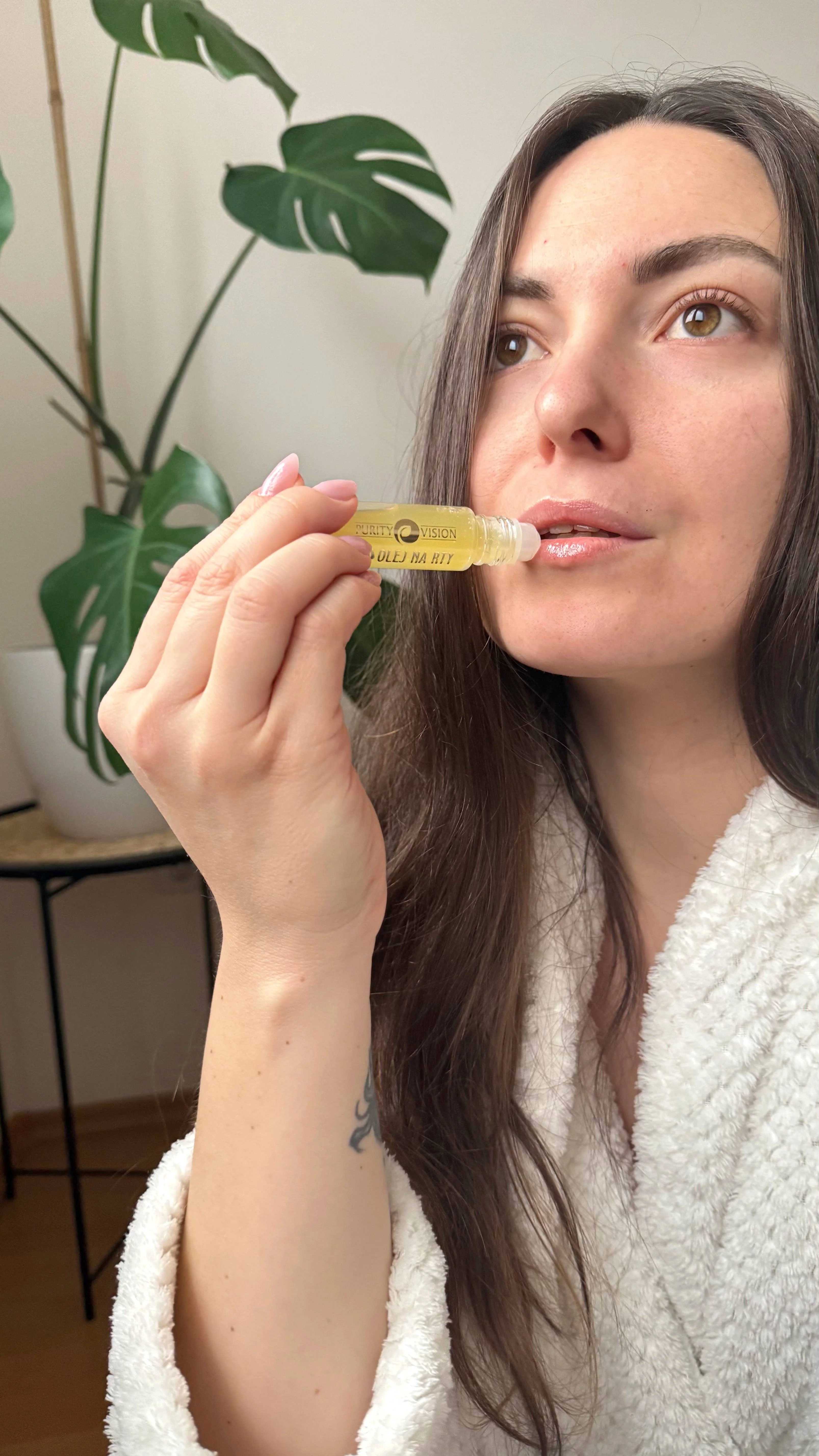 Purity Vision Vaniljeolie til læberne BIO (10 ml) - duftende hjælp til tørre læber